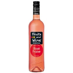 Vin Rosé Aromatisé Fraise