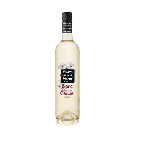 Vin Blanc Aromatisé Fleurs de Cerisier FRUITS AND WINE BY MONCIGALE
