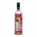 Vin Rosé Aromatisé Saveur Framboise Grenade Cranberry