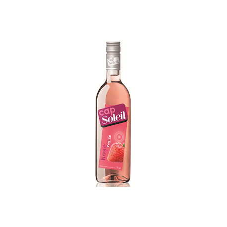 Vin Rosé Aromatisé Saveur Fraise