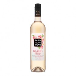 Vin Blanc Aromatisé Pêche FRUITS AND WINE
