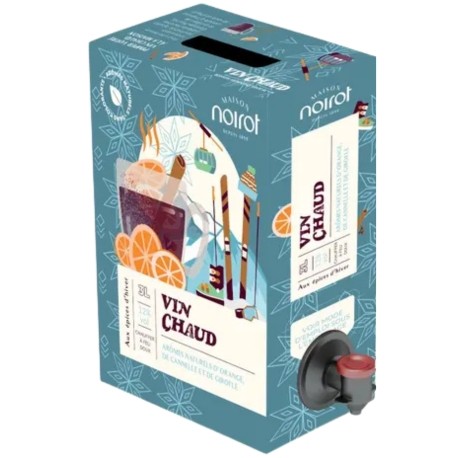 Cubi Vin Chaud 3 litres aromatisé Cannelle et Girofle NOIROT-BOISSONS