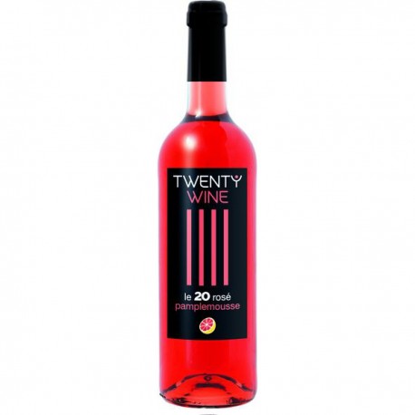 Vin Rosé Aromatisé Pamplemousse TWENTY WINE